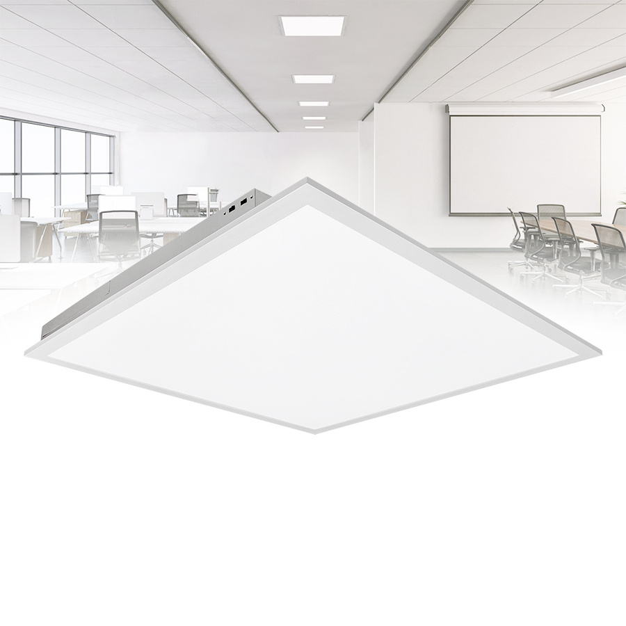 1x4 2x2 2x4 50W 40W 30W 25W 120lm/w 0-10V Dim ETL DLC Led Back Lit Panel Light Ceiling Light for Indoor Office Room