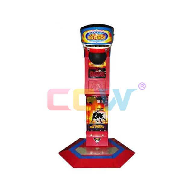 CGW Indoor Sport Games Coin Operated Punching Bag Arcade Game Boxing Machine