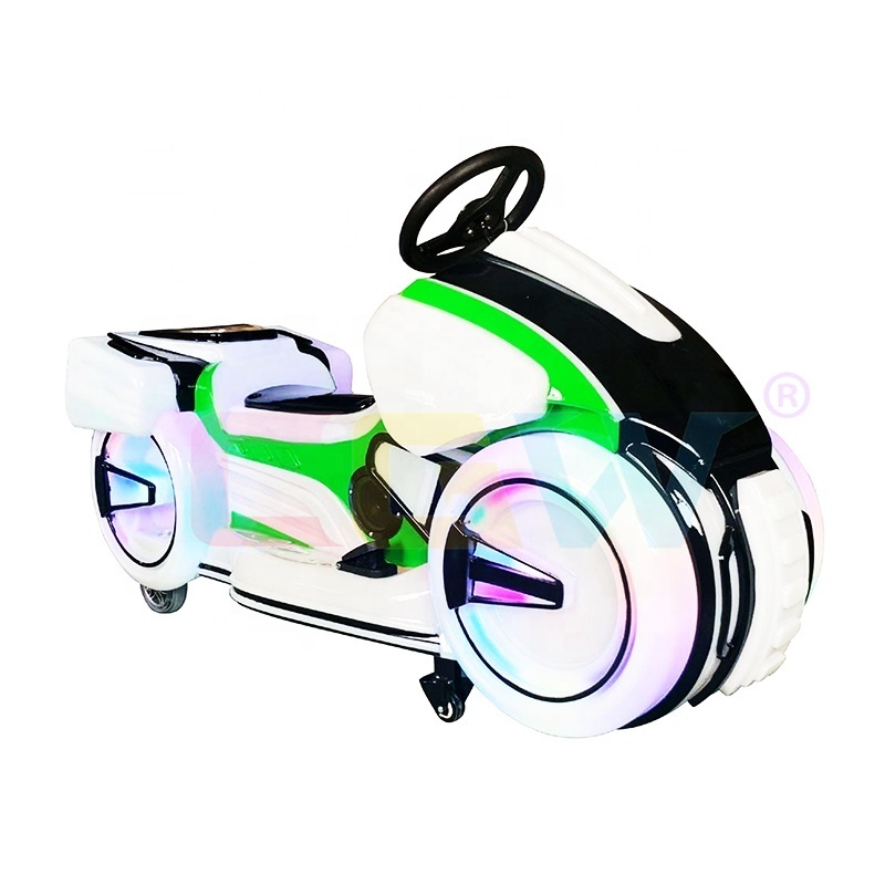 2 Players Factory New Amusement Park Equipment Battery Operated Amusement Motorbike Amusement Park Car for Sale