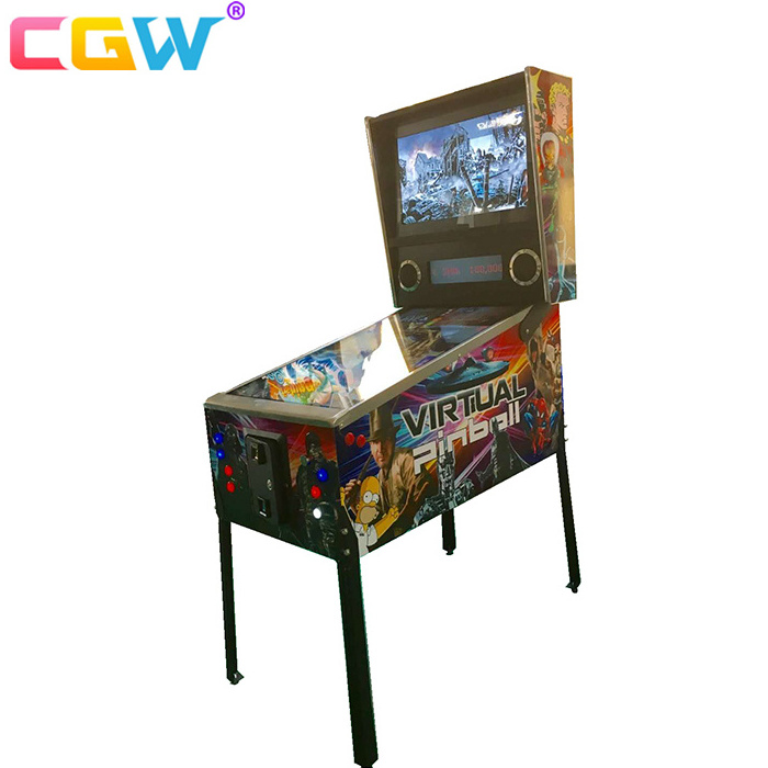 CGW High Quality Pinball Arcade Game Machine Pinball Machine Sale/3D Virtual Chinese Entertainment Pinball Machine for Adult