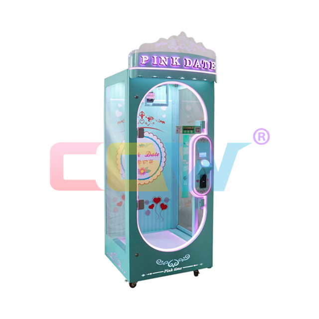 CGW Fun Fair Metal Arcade Prize Gift String Cut/Cutting Arcade Game Machine Vending Big Bear Toy Cut 2 Win Prize Machine