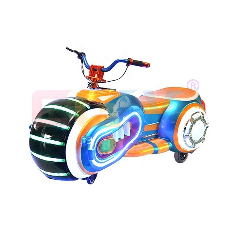 Cheap price shopping mall ride on kids electric motorcycle bumper racing cars princes car for sale