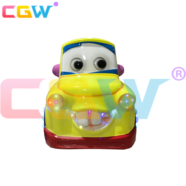 CGW Coin Operated Swing Fiberglass Game Machine Video Amusement Games Red Car Kids Kiddie Ride Game Machine