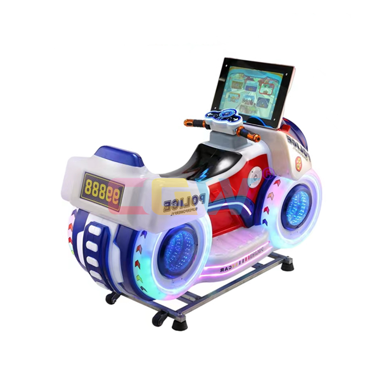 CGW GOOD PROFIT Arcade Motorcycles Kiddie Ride Arcade Racing Game Swing Machine Rocking Plastic/Fiberglass Kiddie Ride