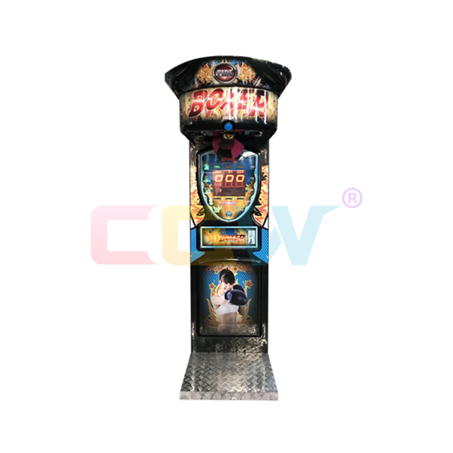 CGW GOOD PROFIT Coin Operated Game Electronic Hammer Boxing Machine Arcade Boxing Punch Machine For Sale