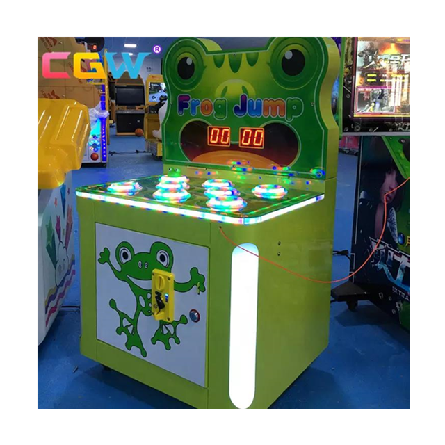 High Quality Whack A Mole Frog Hammer Arcade Game Machine