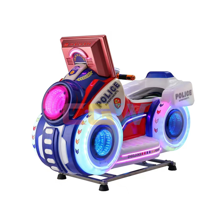 CGW GOOD PROFIT Arcade Motorcycles Kiddie Ride Arcade Racing Game Swing Machine Rocking Plastic/Fiberglass Kiddie Ride