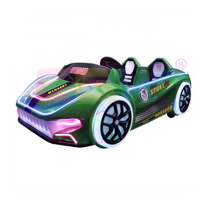 Kids game machine battery drift racing car rides battery ride on car amusement car rides for 2 players sale