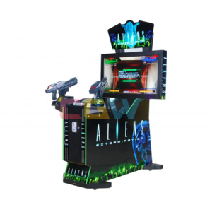 Coin Operated Arcade Alien Shooting Game Machine For Sale