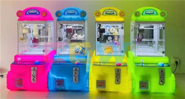 GOOD PROFIT Mini Coin Operated Candy Claw Machine Plush Game Toys Vending Machine Kit