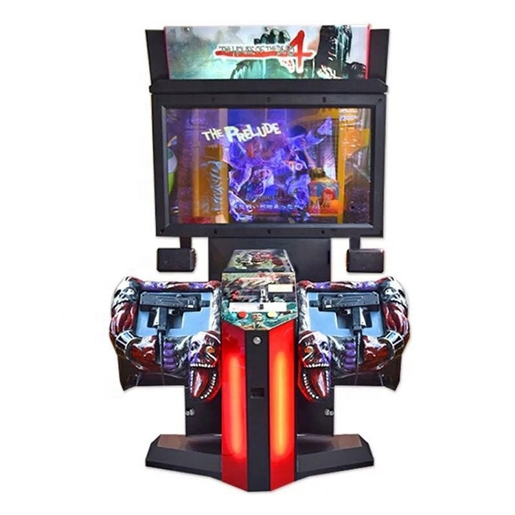 2020 House Dead 4 indoor amusement coin operated video shooting Zombie simulator arcade game machine for sale