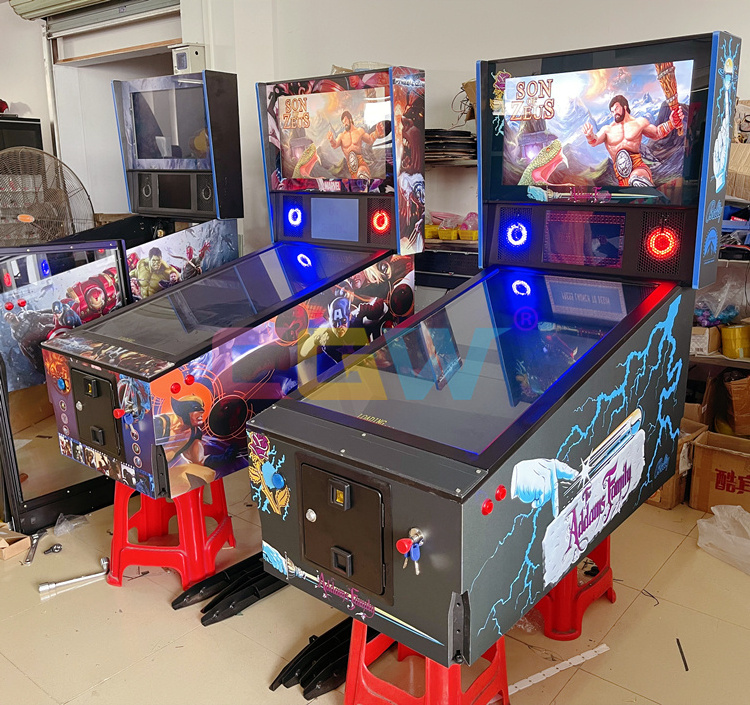 CGW High Quality Pinball Arcade Game Machine Pinball Machine Sale/3D Virtual Chinese Entertainment Pinball Machine for Adult