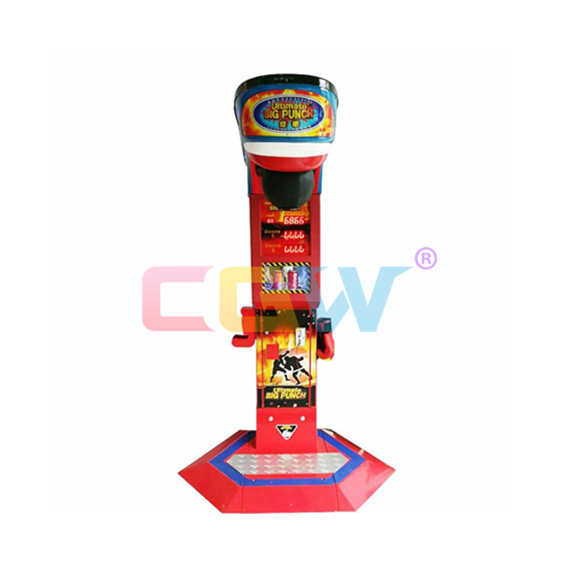 CGW Indoor Sport Games Coin Operated Punching Bag Arcade Game Boxing Machine