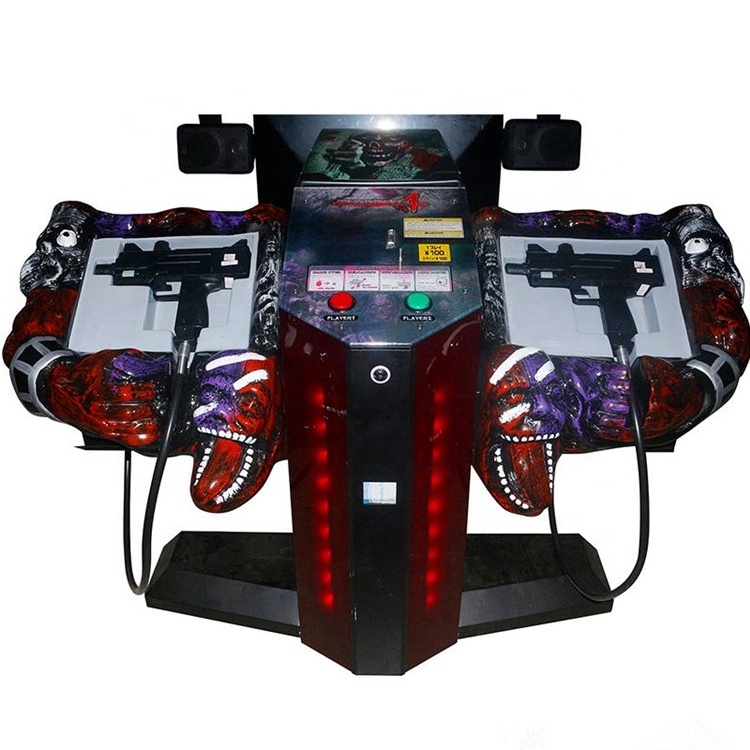 2020 House Dead 4 indoor amusement coin operated video shooting Zombie simulator arcade game machine for sale