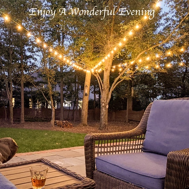 LED Bulb  IP 65 Waterproof Wedding Garden Indoor Outdoor Cafe Festoon Decorative String Light