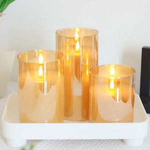 Led Candle Light Electronic Battery Power Candles Flameless Tea Candles For Decor Wedding Decorative Lights