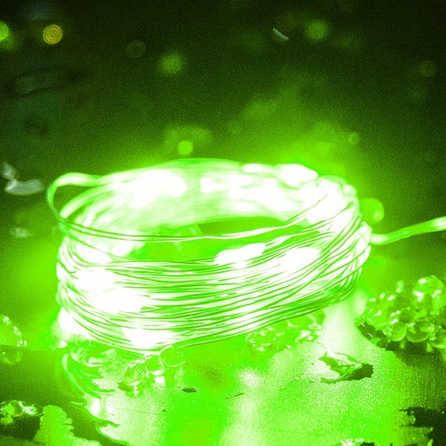 Hot-Selling 2m 20LED button cell battery copper wire LED fairy blinking Festival decoration light for Home Garden Decoration