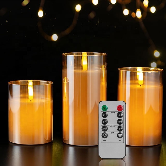 Led Candle Light Electronic Battery Power Candles Flameless Tea Candles For Decor Wedding Decorative Lights