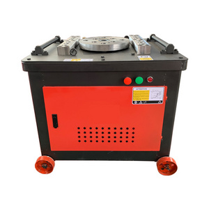 GW40B Small products manufacturing machines 28mm bending ablitity steel bar bending stainless rebar bending with electric panel