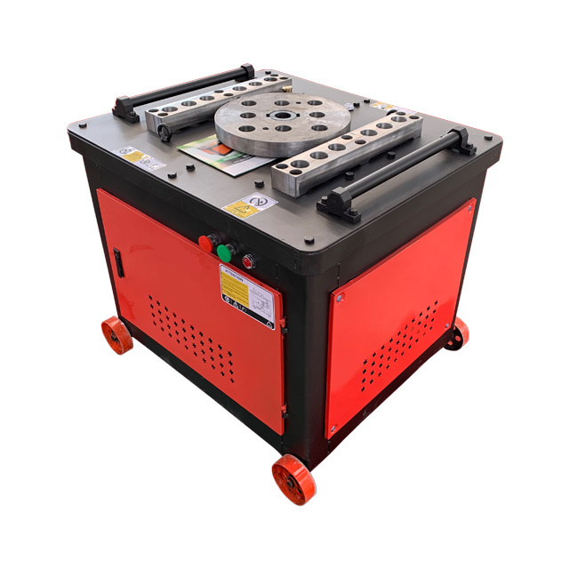 GW40B Small products manufacturing machines 28mm bending ablitity steel bar bending stainless rebar bending with electric panel