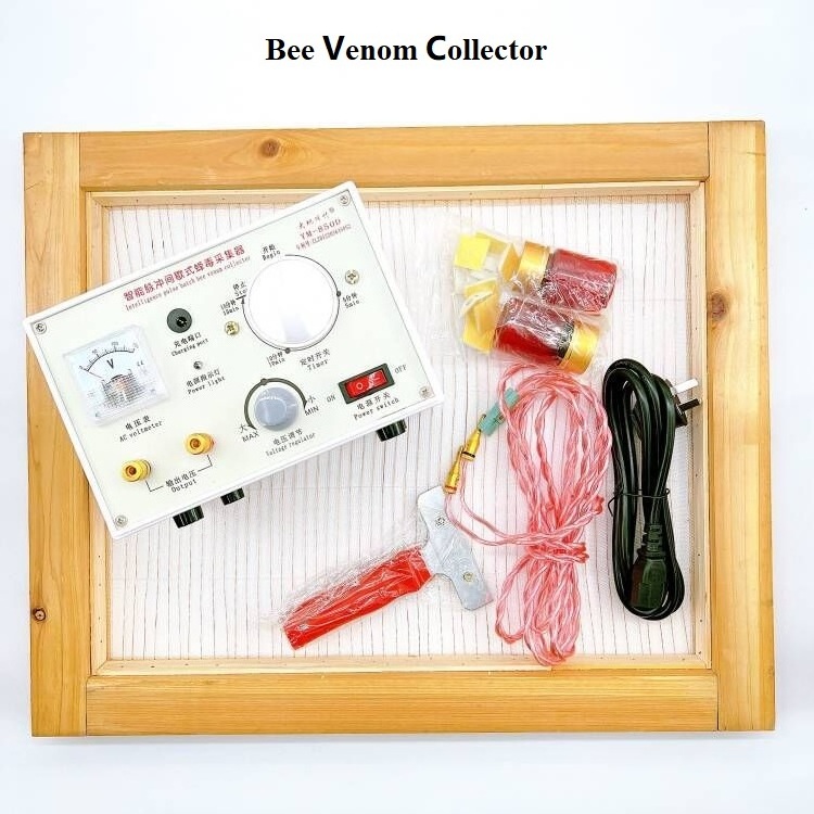 Full Set Beekeeping Electronic Bee Venom Collector Device for Bee Venom Collecting Beehive Equipment Beekeeper Supplies Bee Tool