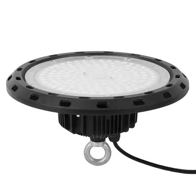 High quality warehouse industrial pendant lamps waterproof IP65 3 5 years warranty 100W 150W 200W 240W LED high bay UFO lights