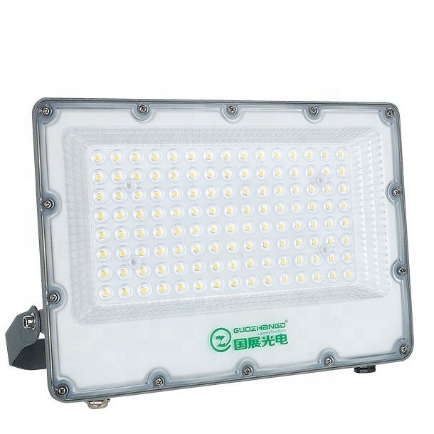 100w Led 20w Floodlight Ip65 2700-7000k Waterproof Indoor Garden 50w 100w Solar Flood Light Outdoor