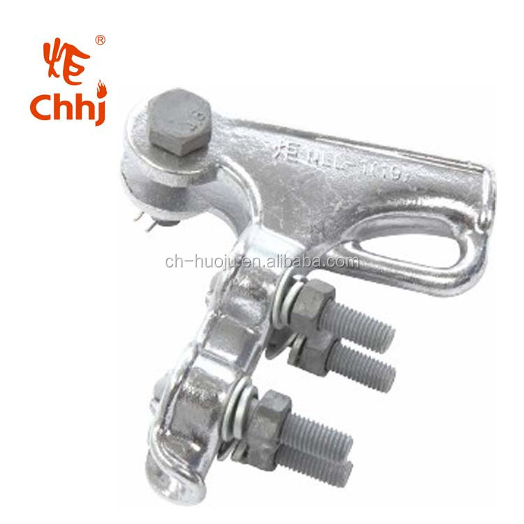 11kv NLL Series Aluminum Alloy Bolted Strain tension cable clamp for overhead power line