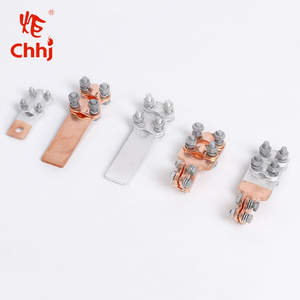 Copper Aluminum Bolted Terminal Clamp For Power Equipment Connection