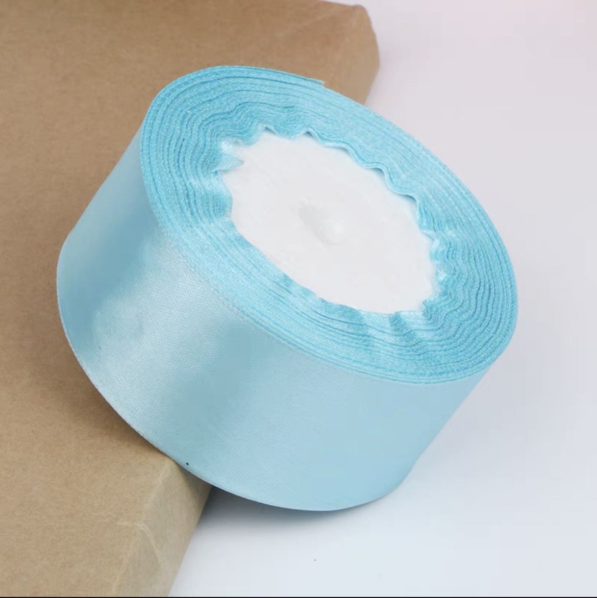 Wholesale 4cm colorful satin ribbon custom ribbon Flower Gift Ribbon For Packaging