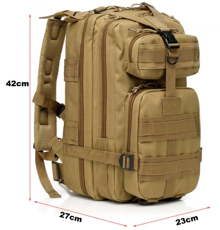 Tactical backpack camouflage rucksacks molle bag  for men sog