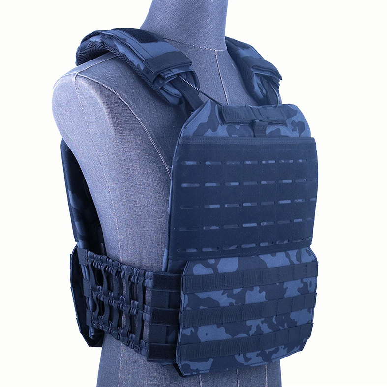 Men Utility Tactical Training Running  Hunting Vest  Cross fit Weight Plate Carrier Personal Fitness Vest