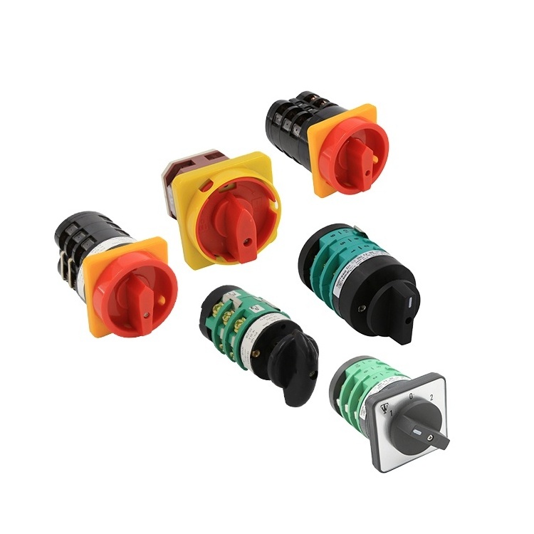 3 Poles Waterproof Electrical Universal Rotary Selector Switch