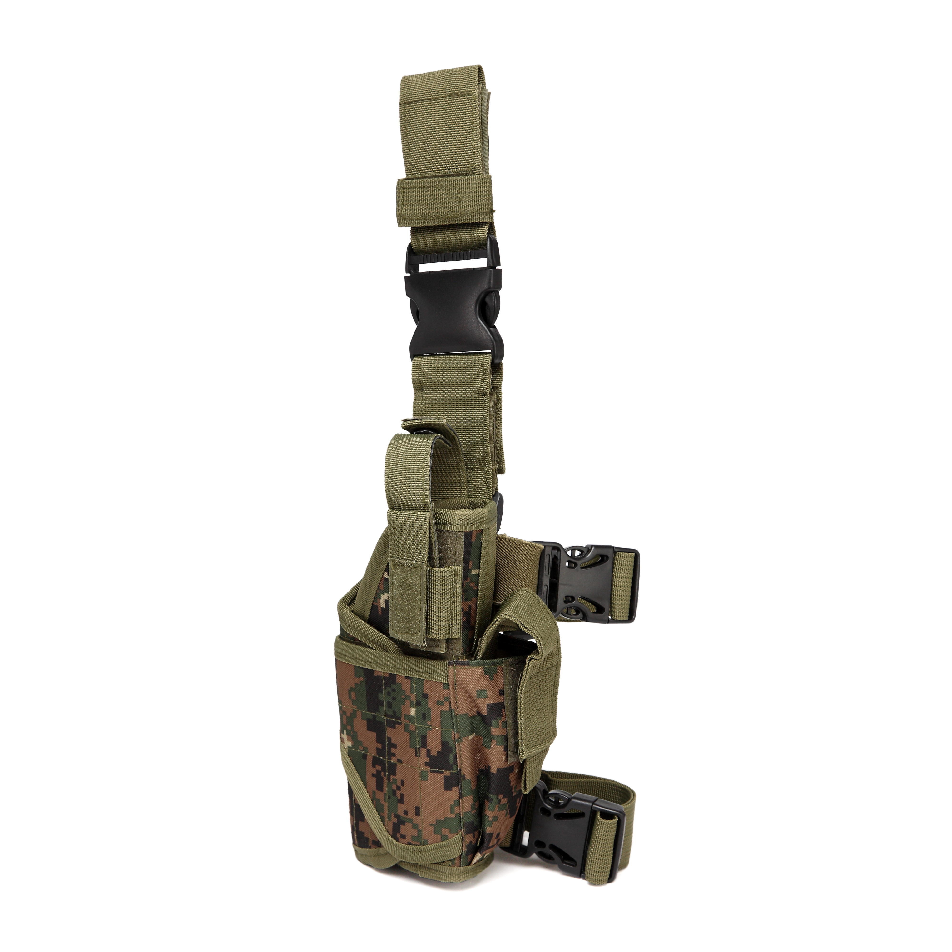 Chenhao Right Handed Molle Waist Belt Bag Adjustable Tactical Bag Drop Leg Thigh Bag