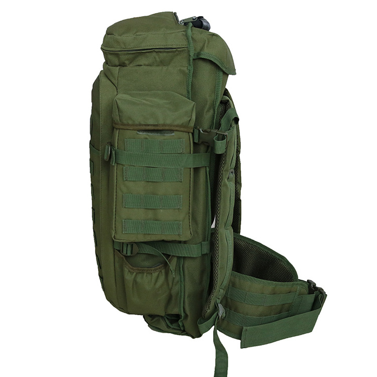 Large digital camouflage backpack with long sleeve waterproof attack molle tactical backpack bag