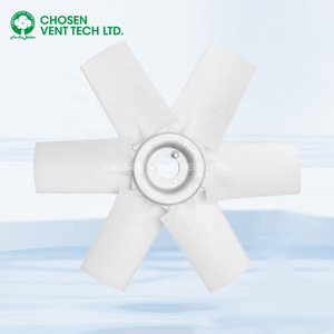 Engineered 6-Blade Axial Blade Fan Impeller for Air and Oil Cooler Evaporator