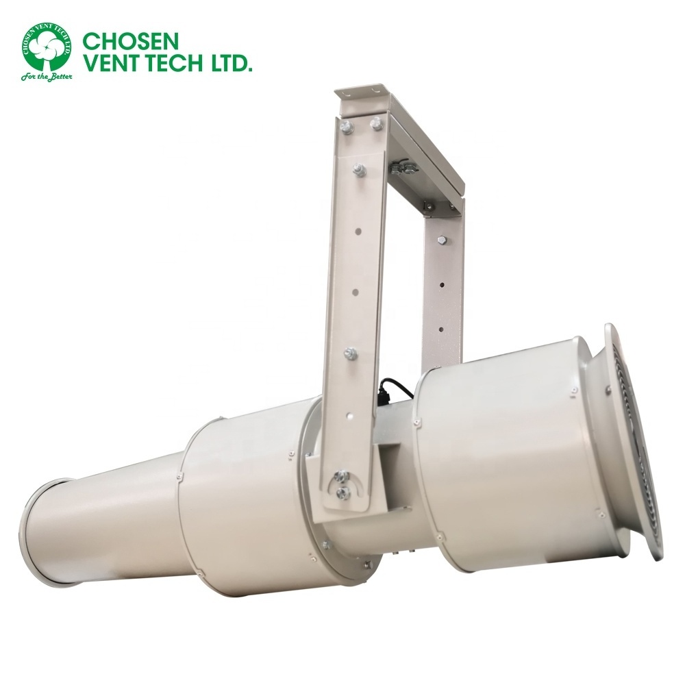 Commercial ventilation fan tunnel ventilation jet fan for construction