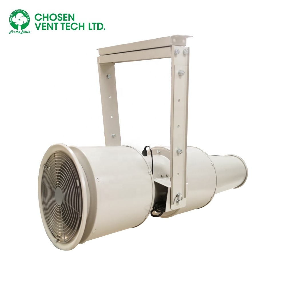 Commercial ventilation fan tunnel ventilation jet fan for construction