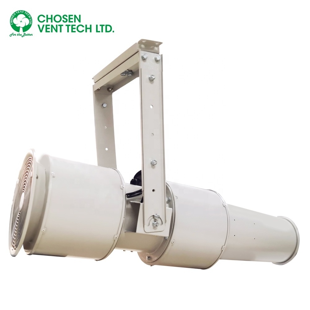 Commercial ventilation fan tunnel ventilation jet fan for construction