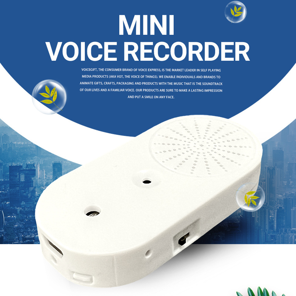 Light Sensor Activated Mini Recordable Voice Chip Module Plastic Music Sound and Musical Greeting Card and Gift Box Solution