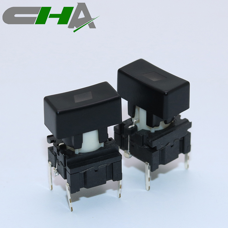 CHA good price tact switch C3102 series custom symbol hat led tact switch