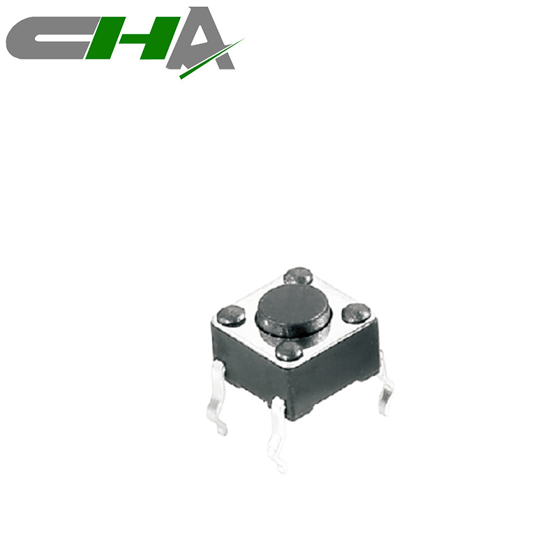 Good price mini tact switch CHA 6*6mm 4.3mm to 25mm outemu tactile switch long knob smd dip tact switch with cap