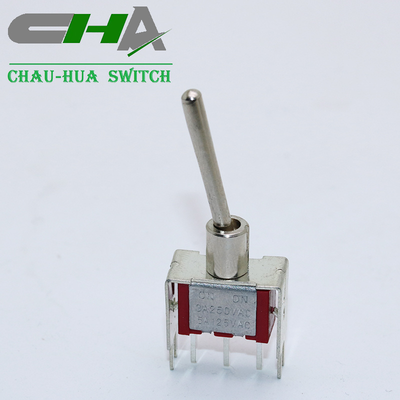 CHA MT series minaiture toggle switch spst toggle switch 3 way