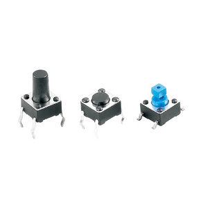 Good price mini tact switch CHA 6*6mm 4.3mm to 25mm outemu tactile switch long knob smd dip tact switch with cap