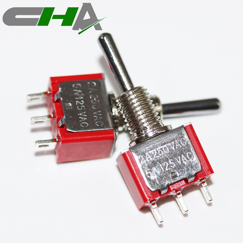 CHA MT series micro toggle switch 3 pin marine toggle switches