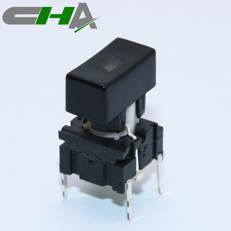 CHA good price tact switch C3102 series custom symbol hat led tact switch