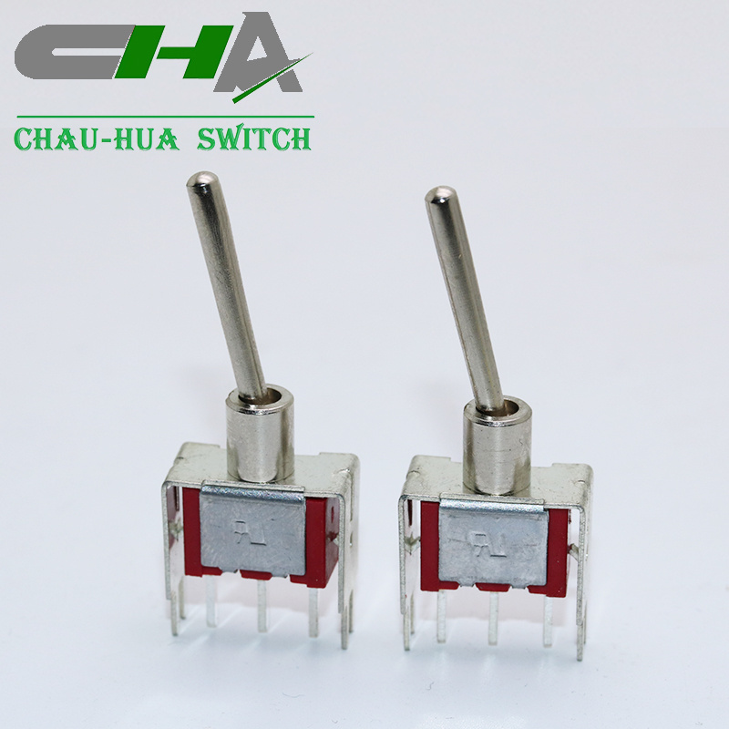 CHA MT series minaiture toggle switch spst toggle switch 3 way