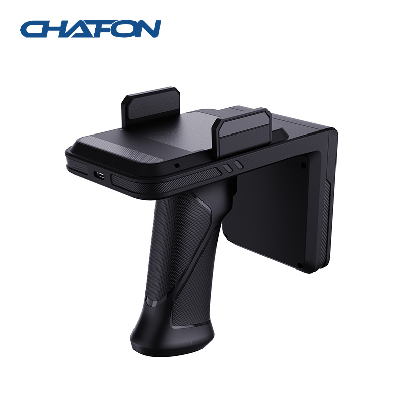 CHAFON 860~960MHz long distance Bluetooth rifd reader for warehouse management Barcode scanner portable Handheld uhf rfid reader