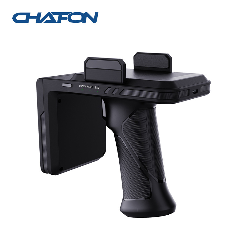 CHAFON 860~960MHz long distance Bluetooth rifd reader for warehouse management Barcode scanner portable Handheld uhf rfid reader