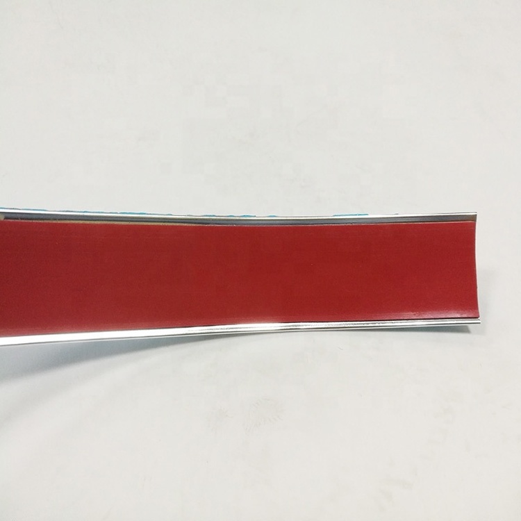 8mm 10mm 12mm Chrome PVC Plastic Protector Molding Trim Auto Car Body Adhesive with Protection Function